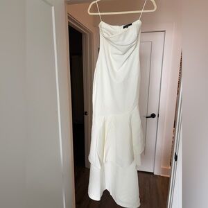 Likely Strapless White Dress